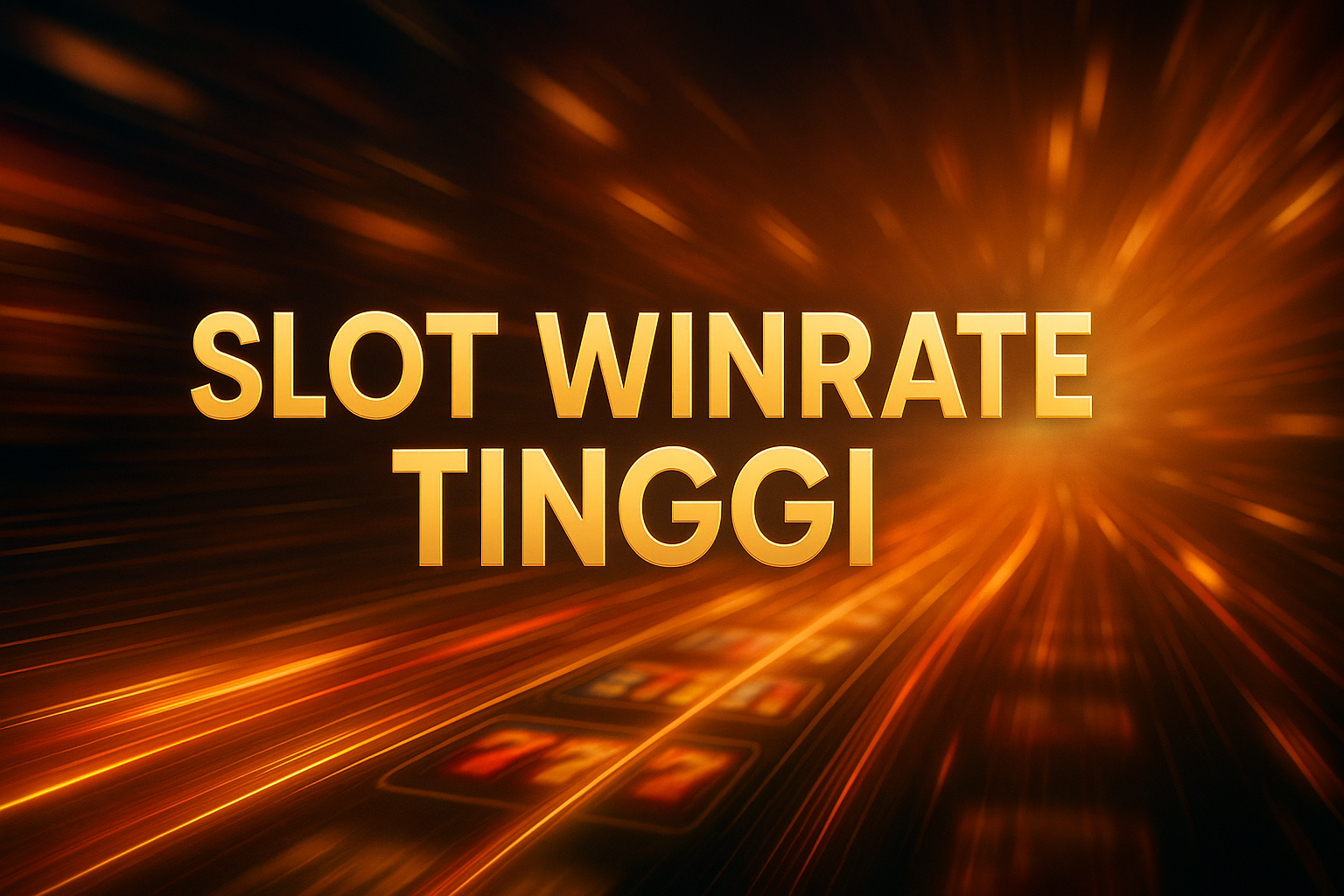 Slot Winrate Tinggi